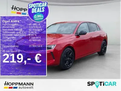 Gebraucht Opel Astra Elegance 181 PS (133 kW) 2023 Rot Kleinwagen