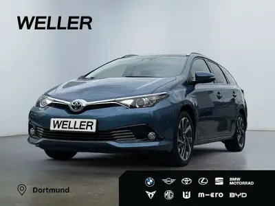 Gebraucht Toyota Auris Hybrid Edition-S 136 PS (100 kW) 2016 Blue metallic Kombi