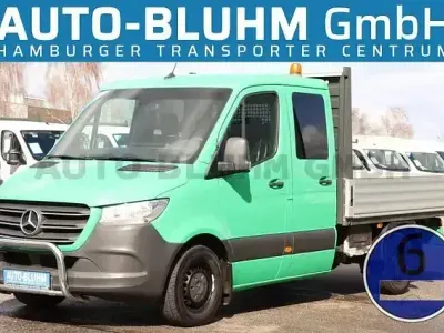 Brugt Mercedes Sprinter 163 HK (119 kW) 2019 Grøn Van