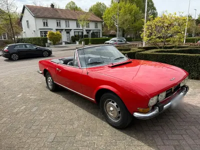 Gebraucht Peugeot 504 102 PS (75 kW) 1972 Rot Cabrio