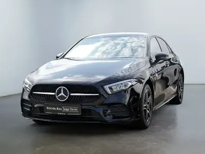 Gebraucht Mercedes A250 AMG 218 PS (160 kW) 2021 Schwarz unilack nachtschwarz Limousine