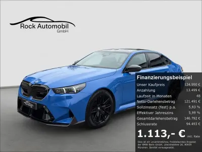 Używany BMW M5 M Performance 727 KM (534 kW) 2024 Niebieski Sedan/Limuzyna
