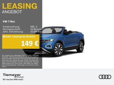 Second-hand VW T-Roc Cabriolet Goal 116 CP (85 kW) 2025 Albastru Cabrio