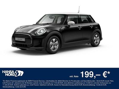 Gebraucht Mini Cooper Essential 136 PS (100 kW) 2023 Schwarz / midnight black (metallic) Kleinwagen