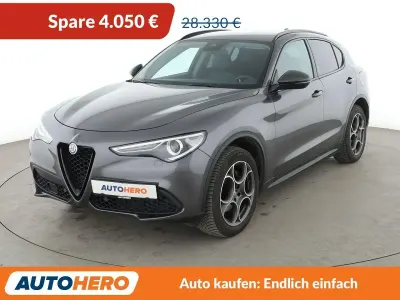 Gebraucht Alfa Romeo Stelvio Tech Edition 209 PS (153 kW) 2020 Grau SUV