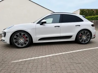 Occasion Porsche Macan Turbo Performance Package 400 PK (294 kW) 2017 Zilver SUV