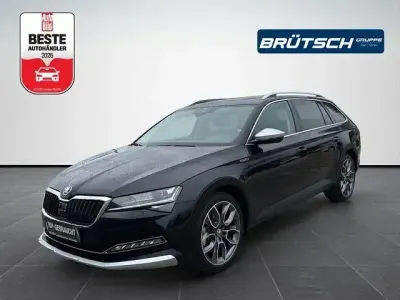 Gebraucht Skoda Superb Scout 4x4 272 PS (200 kW) 2020 Crystalschwarz metallic Kombi