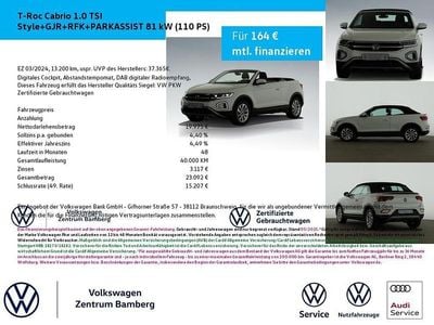VW T-Roc Cabriolet