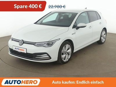 Gebraucht VW Golf VII Style 150 PS (110 kW) 2020 Weiß Limousine