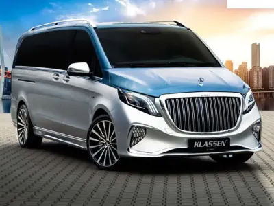 Neu Mercedes V300 Business 237 PS (174 kW) 2025 Schwarz Van / Kleinbus
