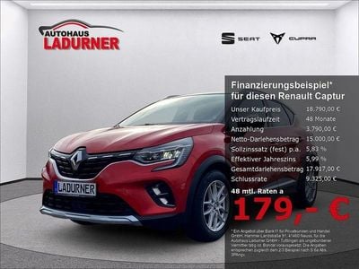 Usata Renault Captur Intens 158 CV (116 kW) 2021 Rosso SUV