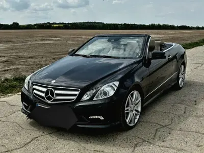 Gebraucht Mercedes E500 387 PS (284 kW) 2010 Schwarz Cabrio