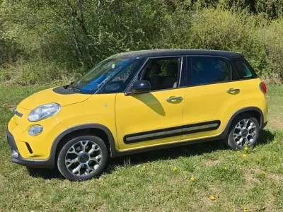 Usata Fiat 500L Trekking 120 CV (88 kW) 2016 Giallo Monovolume