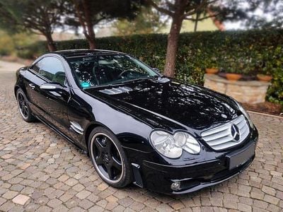Second-hand Mercedes SL55 AMG AMG 500 CP (367 kW) 2004 Negru Cabrio