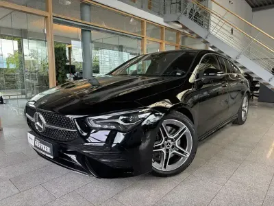 Gebraucht Mercedes CLA200 AMG line 177 PS (130 kW) 2023 Nachtschwarz Limousine