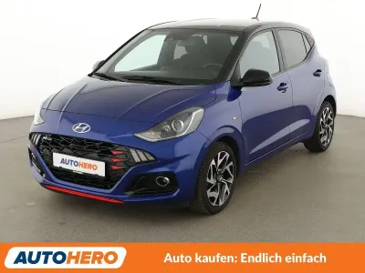 Gebraucht Hyundai i10 N Line 101 PS (74 kW) 2022 Blau Kleinwagen