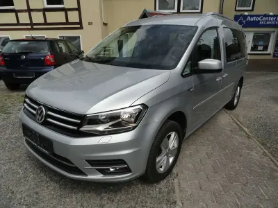 Gebraucht VW Caddy 125 PS (91 kW) 2017 Reflexsilber metallic Van / Kleinbus