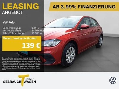 Gebraucht VW Polo Life 80 PS (58 kW) 2025 Rot Kleinwagen