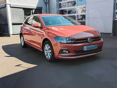 Gebraucht VW Polo Highline 116 PS (85 kW) 2018 Orange Kleinwagen