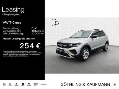Gebraucht VW T-Cross Goal 116 PS (85 kW) 2025 Reflexsilber metallic SUV