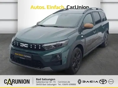 Neu Dacia Jogger Extreme 158 PS (116 kW) 2025 Zedergrün Van / Kleinbus