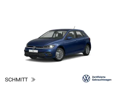 Gebraucht VW Polo Style 95 PS (69 kW) 2023 Reef blue metallic (metallic) Kleinwagen