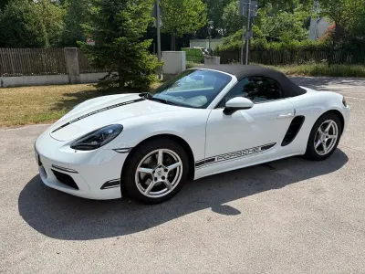 Gebraucht Porsche 718 299 PS (219 kW) 2021 Weiß Cabrio