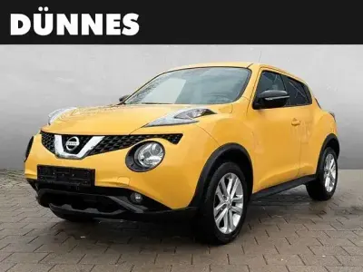 Gebraucht Nissan Juke Acenta 116 PS (85 kW) 2015 Gelb SUV