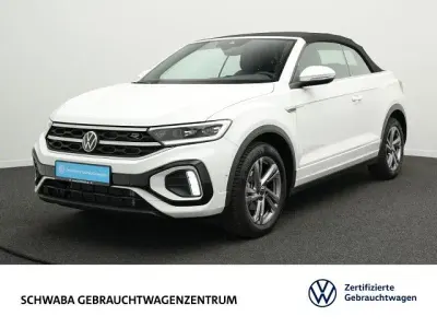 Used VW T-Roc Cabriolet R-line 150 HP (110 kW) 2025 White Cabriolet