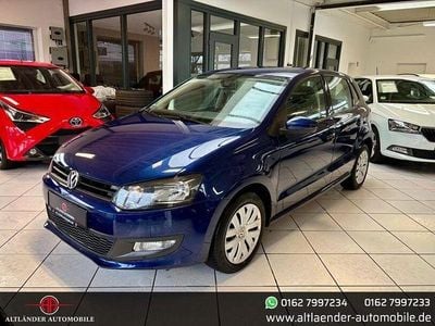 Gebraucht VW Polo Trendline 75 PS (55 kW) 2014 Blau Kleinwagen