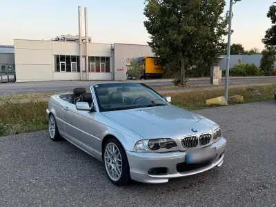 Gebraucht BMW 320 Cabriolet 170 PS (125 kW) 2001 Silber Cabrio