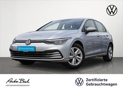 Usata VW Golf VIII Life 131 CV (96 kW) 2020 Argento Berlina