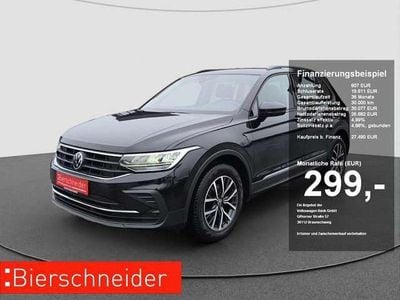 Gebraucht VW Tiguan Life 150 PS (110 kW) 2022 Schwarz SUV