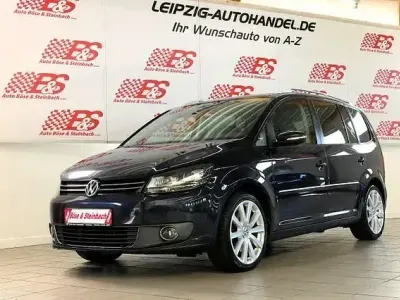 Gebraucht VW Touran Highline 170 PS (125 kW) 2011 Blau Van / Kleinbus