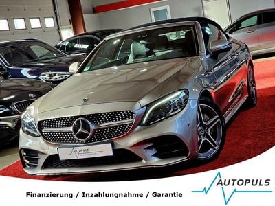Usata Mercedes C300 AMG line 258 CV (189 kW) 2020 Argento Cabrio