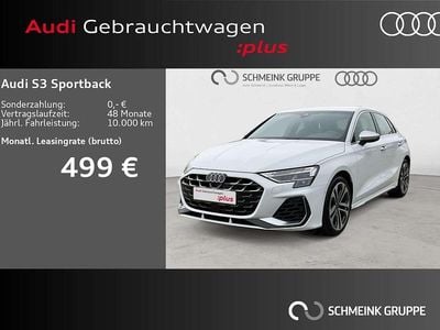 Gletscherweiß metallic Gebraucht 2024 Audi S3 Ambiente Limousine | 45.550 € (Fairer Preis)