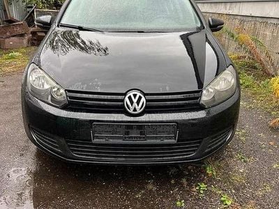 Gebraucht VW Golf VI Trendline 80 PS (58 kW) 2009 Schwarz Kleinwagen