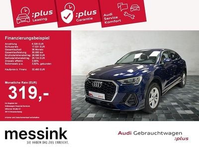 Gebraucht Audi Q3 Sportback Basis 150 PS (110 kW) 2023 Navarrablau metallic SUV