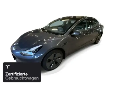 Gebraucht Tesla Model 3 Long Range AWD 324 kW (441 PS) 2020 Midnight silver metallic Limousine