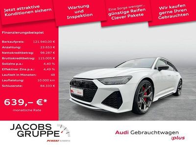 Second-hand Audi RS6 Advanced 630 CP (463 kW) 2025 Alb Break