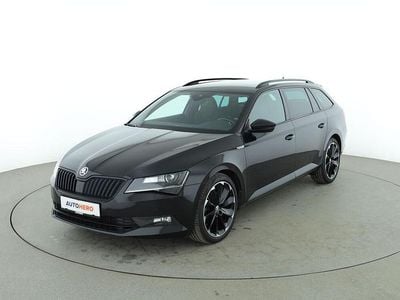 Gebraucht Skoda Superb SportLine 190 PS (139 kW) 2019 Schwarz Kombi