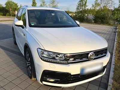 Gebraucht VW Tiguan R-line 150 PS (110 kW) 2017 Weiß SUV