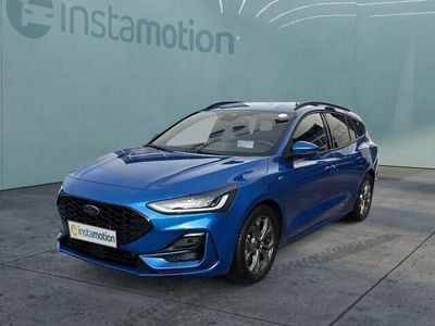 Gebraucht Ford Focus ST-Line X 125 PS (91 kW) 2023 Blau Kombi