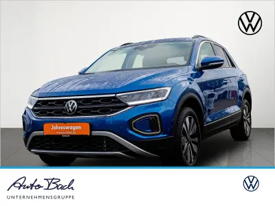 Gebraucht VW T-Roc Move 150 PS (110 kW) 2024 Ravennablau metallic SUV