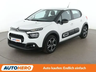 Gebraucht Citroën C3 Feel 82 PS (60 kW) 2022 Weiß Kleinwagen