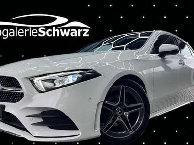 Brugt Mercedes A200 AMG line 150 HK (110 kW) 2020 Hvid Sedan