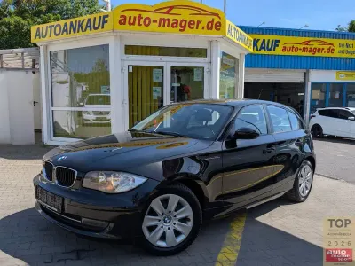 Gebraucht BMW 116 Advantage 122 PS (89 kW) 2008 Schwarz Kleinwagen