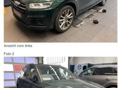 Gebraucht Audi Q5 S-Line 190 PS (139 kW) 2020 Grün SUV