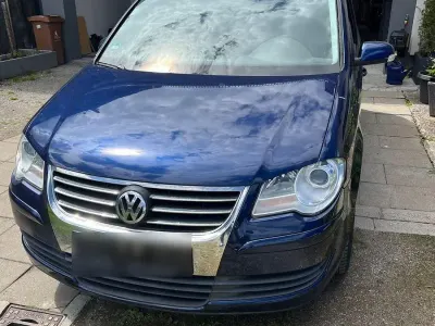 Gebraucht VW Touran 140 PS (102 kW) 2008 Blau Van / Kleinbus