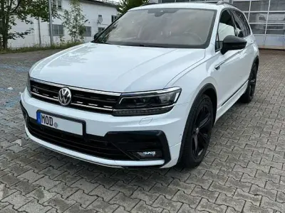 Gebraucht VW Tiguan R-line 150 PS (110 kW) 2020 Weiß SUV